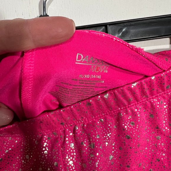 Girls - Danskin Gymnastic Shorts - Pink - Picture 3 of 3